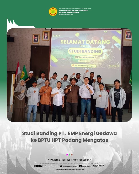 Kunjungan Study Banding dari PT. EMP Energi Gendawa